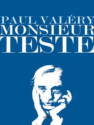 cover image of Monsieur teste